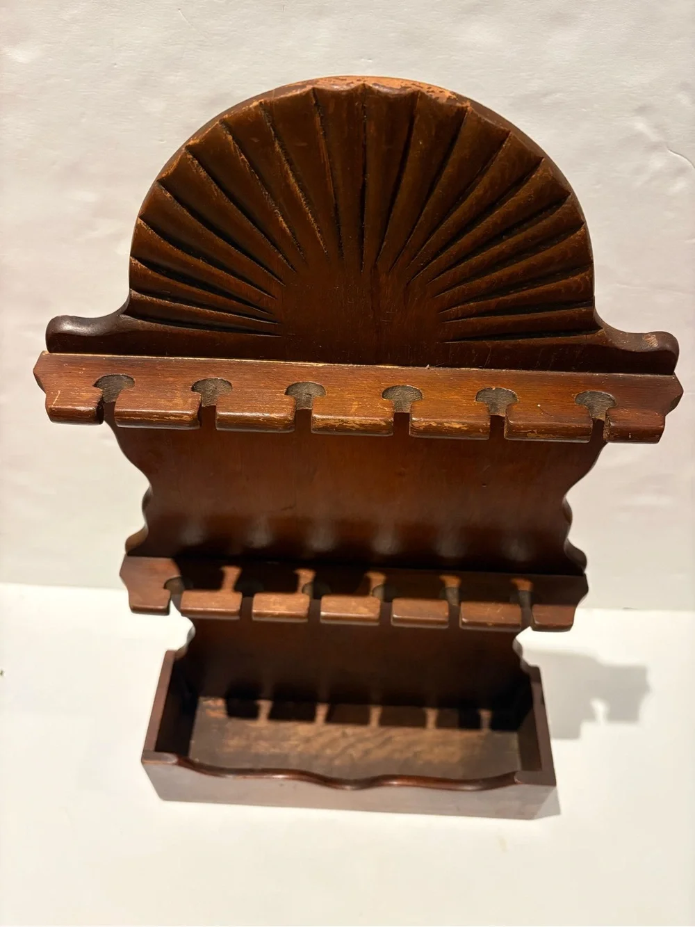 Vintage Wooden Spoon Wall Rack Cottagecore Grandmacore